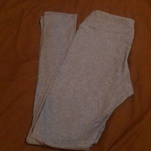 NWOT Lularoe OS Solid Blue Leggings